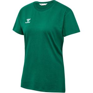 224830-6140-t-shirt-da-donna-hummel-go-2-0-verde