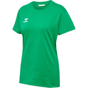 224830-6235-t-shirt-da-donna-hummel-go-2-0-verde