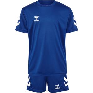 226152-7045-set-maglietta-pantaloncini-per-bambini-hummel-logo-blu