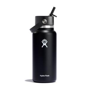 hfw32bfs001-black-bottiglia-a-bocca-larga-con-tappo-a-cannuccia-hydro-flask-32-oz-nero-tu