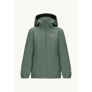 1609262-4311-giacca-impermeabile-per-bambini-jack-wolfskin-flaze-siepe-verde