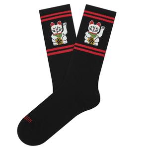 jl0108-black-calzini-jimmy-lion-athletic-lucky-cat-nero