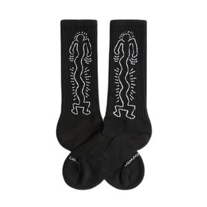 jl0764-black-calze-jimmy-lion-keith-haring-dancer-nero