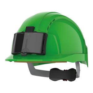 jsajb173-green-casco-di-sicurezza-con-portabadge-ventilato-regolazione-a-cremagliera-jsp-evolite-verde-tu