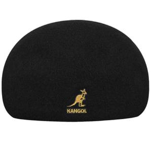 k0875fa-bg991-berretto-kangol-wool-507-nero-oro