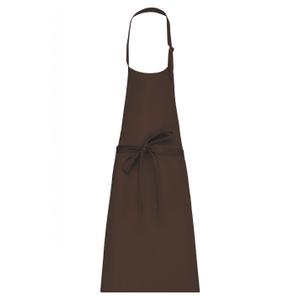k8000-chocolate-grembiule-kariban-polycoton-sans-poche-cioccolato-tu