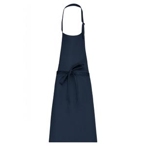 k8000-navy-grembiule-kariban-polycoton-sans-poche-blu-scuro-tu
