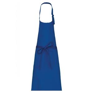 k8000-royalblue-grembiule-kariban-polycoton-sans-poche-blu-reale-tu