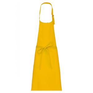 k8000-yellow-grembiule-kariban-polycoton-sans-poche-giallo-tu