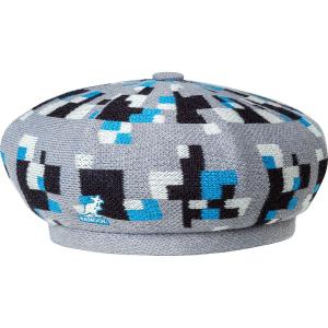 k3578-gb036-berretto-kangol-pilxel-plaid-grigio-nero