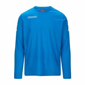 304ieh0-903-maglietta-del-custode-kappa-blu-neon