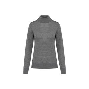 pk913-greyheather-maglione-dolcevita-donna-in-lana-merino-kariban-premium-erica-grigia