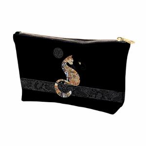 pmp03c05-borsa-da-toilette-trapezio-gatto-seduto-kiub-bug-art-jewels-pm-nero-arancione-oro-13x22x4-cm