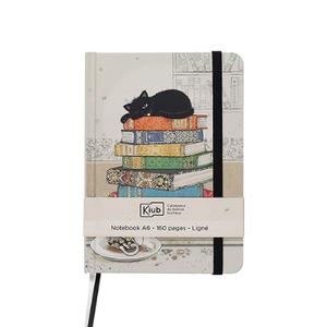 ppcara634h02-blocco-note-a6-incollato-sul-retro-e-cucito-kiub-bug-art-chaton-livres-beige-nero-tu
