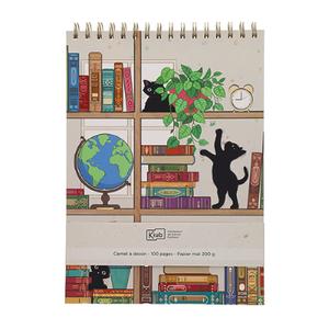 ppcarad34h01-blocco-da-disegno-kiub-bug-art-chatons-bibli-gm-multicolore-tu