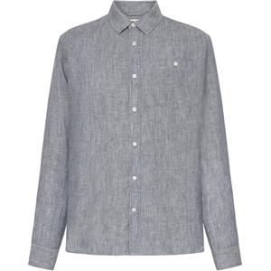 1090011-1226-camicetta-a-maniche-lunghe-regolare-in-lino-knowledgecotton-apparel-indaco-d-epoca