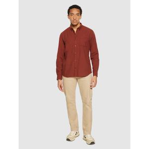 1090055-1478-camicia-knowledgecotton-apparel-gots-vegan-mattone-cotto
