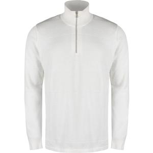 ks3585-077-felpa-1-2-zip-in-cotone-kronstadt-hannes-bianco-come-la-neve