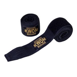 814050002-bande-da-boxe-non-elastica-kwon-professional-boxing-schwarz-350-cm