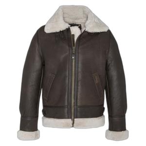lc1259-marron-bomber-in-shearling-schott-marrone