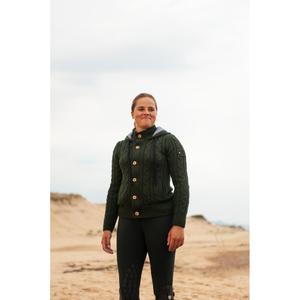 cypriena-v-maglione-le-sabotier-cyprien-verde-militare