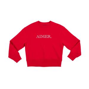 ccrslpbaw1-felpa-in-cotone-bio-les-petits-basics-aimer-rosso