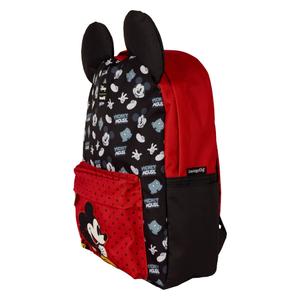 671803553835-zaino-in-nylon-per-bambini-loungefly-disney-mickey-nero-rosso-29-21x12-70x43-18-cm