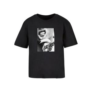 mst078-00007-t-shirt-da-donna-miss-tee-lip-tattoo-nero