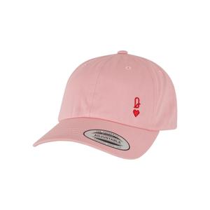 mst285-00185-cappellino-da-baseball-in-twill-di-cotone-donna-miss-tee-queen-card-rosa-tu