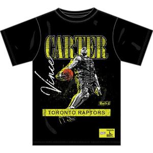 tnnc6608-trayyvcablck-t-shirt-con-logo-vintage-toronto-raptors-hw-neon-pop-playe-vince-carter-nero