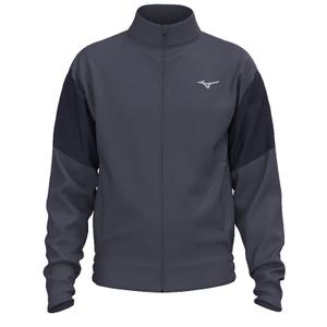 k2gcc50489-felpa-con-cappuccio-mizuno-athletics-odyssey-gray-baritone-blue