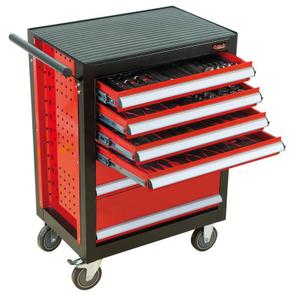 9515141601-carrello-baseliner-foderato-6-cassetti-mob-x141-rosso-nero-tu