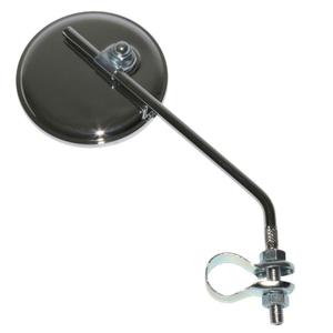 33918-specchio-per-bicicletta-rotondo-in-acciaio-destro-o-sinistro-con-collare-regolabile-newton-nero-cromo-75-mm