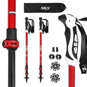 25-2-021-bastone-da-trekking-nils-tk8601-rosso-tu