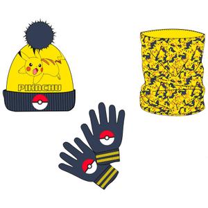 8436580114479-sciarpa-cappello-e-guanti-nintendo-pokemon-pikachu-giallo-nero-tu