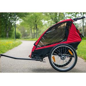 520137-passeggino-2in1-rimorchio-attacco-al-mozzo-2-ruote-optimiz-l71xl56xh60-rosso-nero-71x56x60-cm