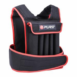 p2i202330-gilet-appesantito-pure2improve-20kg-nero-rosso-tu
