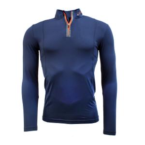 canje-cx-3-bleu-nuit-maglietta-della-prima-pelle-peak-mountain-canje-blu-notte