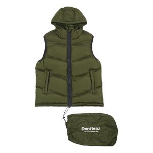 pfd0052-407-gilet-con-cappuccio-trapuntato-con-angolo-penfield-hudson-script-quilt-ripstop-verde-nero