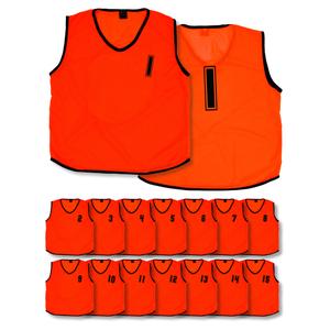 prb302oa-casula-a-maglia-numerata-da-1-a-15-precision-x15-arancione-fluo-tu