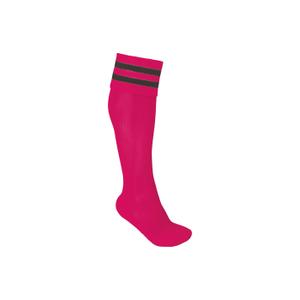 pa015-sportypink-darkgrey-calze-sportive-a-righe-alte-proact-rosa-sportivo-grigio-scuro