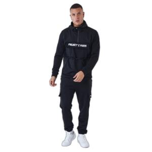 2344010-bk-pantalone-da-jogging-stile-cargo-unito-project-x-paris-nero