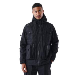 2533150-bk-giacca-tecnica-con-cappuccio-3-in-1-project-x-paris-kalash-nero