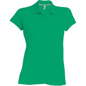 k242-kellygreen-polo-donne-maniche-corte-kariban-verde-scuro