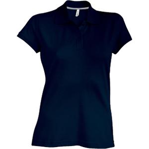 k242-navy-polo-donne-maniche-corte-kariban-blu-scuro