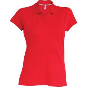 k242-red-polo-donne-maniche-corte-kariban-rosso