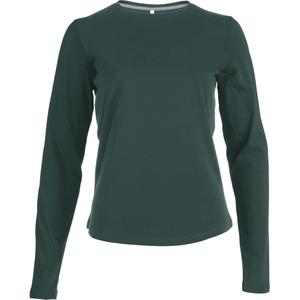 k383-kellygreen-maglietta-a-manica-lunga-da-donna-kariban-col-rond-verde-scuro