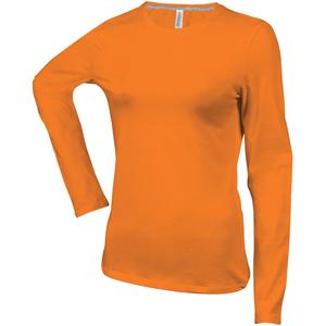 k383-orange-maglietta-a-manica-lunga-da-donna-kariban-col-rond-arancia