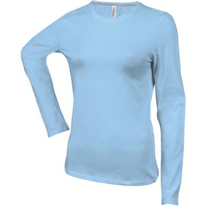 k383-skyblue-t-shirt-maniche-lunghe-donna-kariban-girocollo-azzurro-cielo