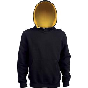 k453-black-yellow-felpa-con-cappuccio-per-bambini-kariban-contrastee-nero-giallo